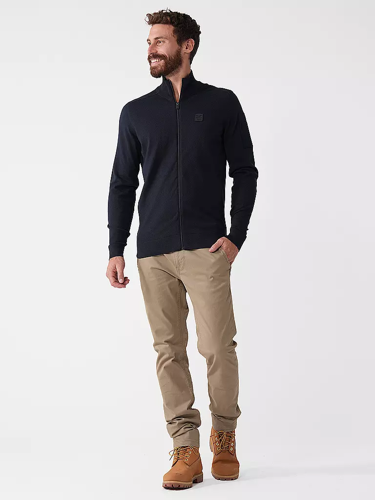 PME LEGEND Strickjacke  dunkelblau