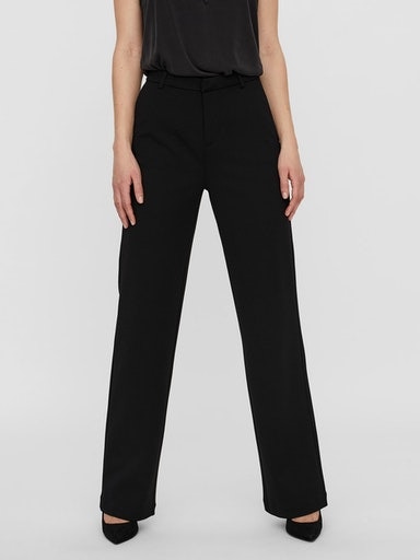 Vero Moda Anzughose »VMZAMIRA MW SLIM STRAIGHT PANT NOOS«  mit Gürtelschlaufen