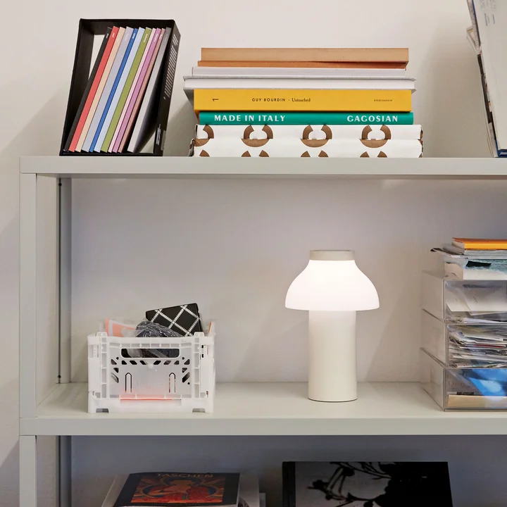 HAY - PC Portable LED Leuchte, cool grey