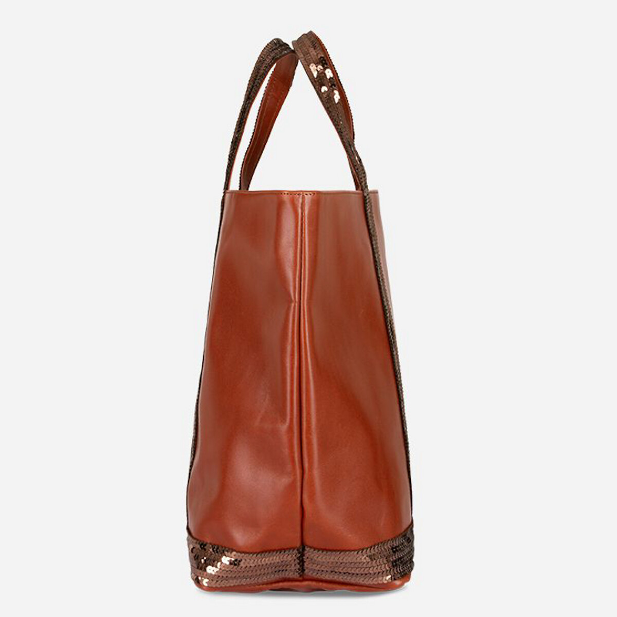 VANESSA BRUNO<br>Bolsa tamanho M em couro e zecchinos
