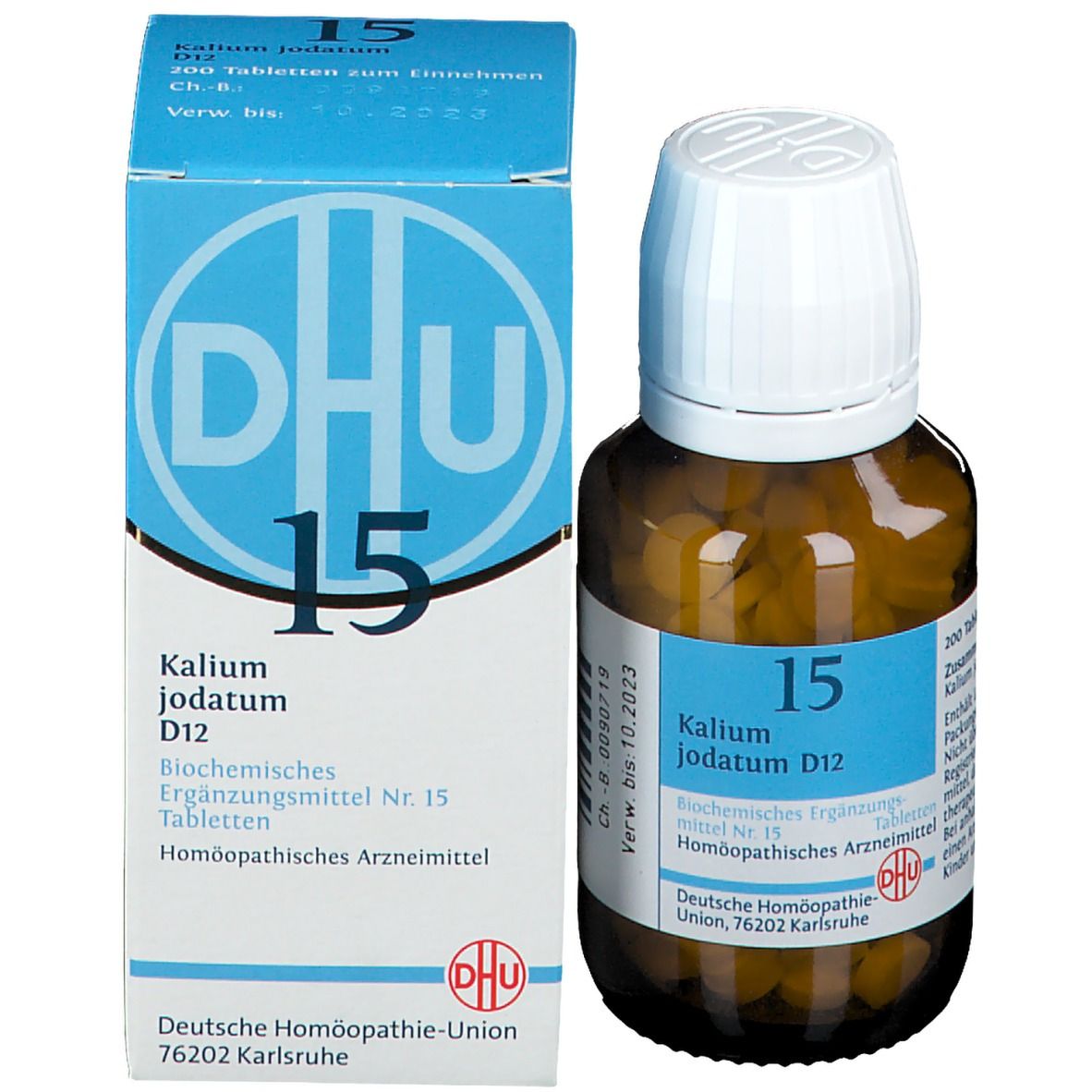 DHU Biochemie 15 Kalium jodatum D12