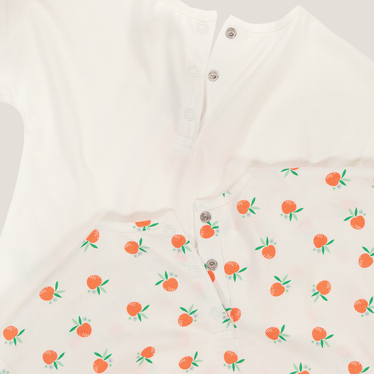 COLEÇÃO LA REDOUTE<br>Conjunto de 2 peças em algodão