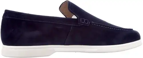 Giorgio blauw 6400208 - maat 47 instapper blauw - maat 47 Calandschoen