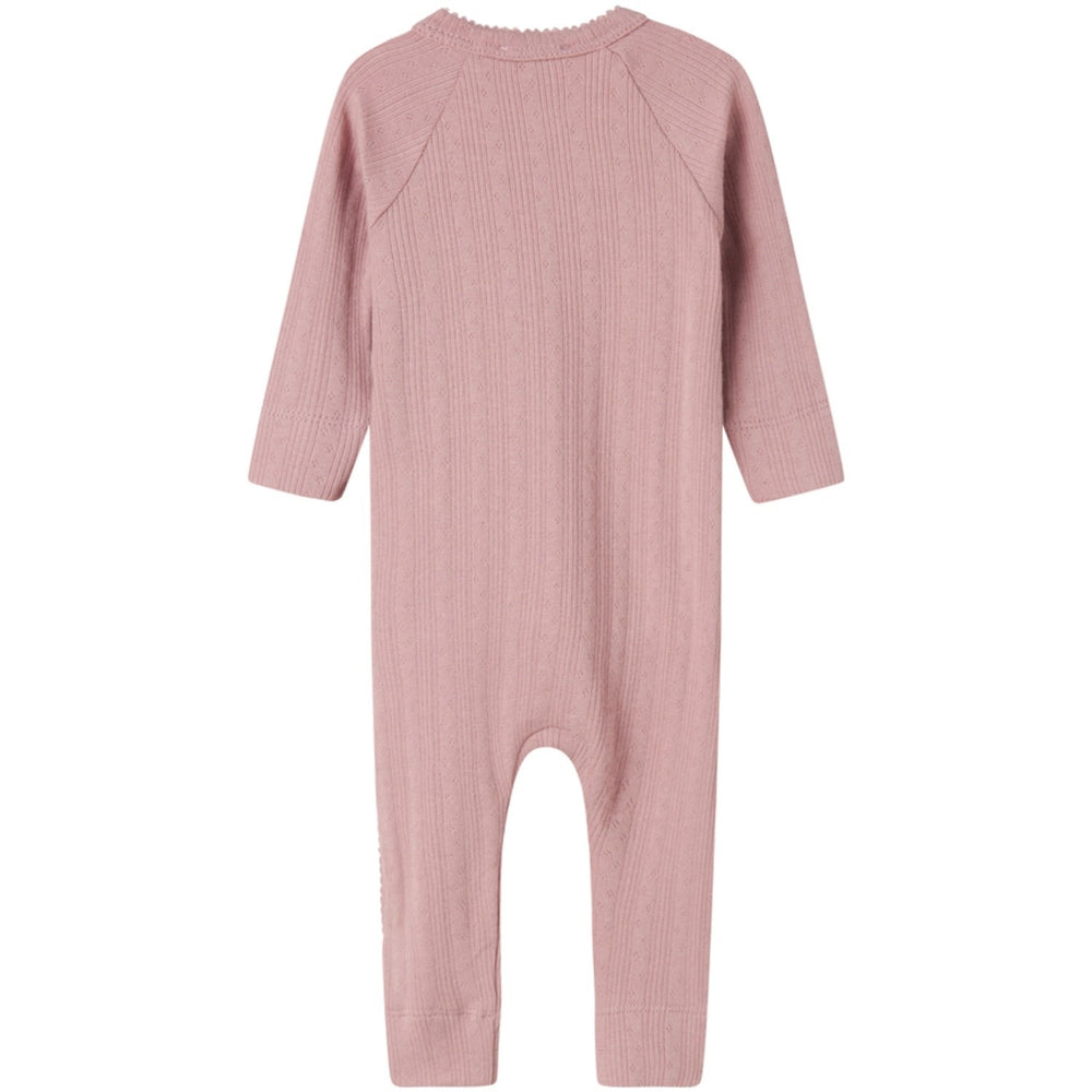 Køb MarMar New Born Modal Pointelle Soft Berry Rula Heldragt