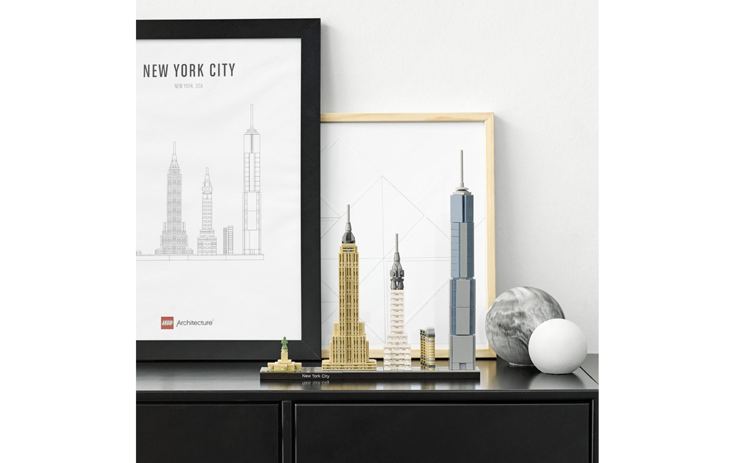 Architecture New York City 21028Set mit 598 Teilen