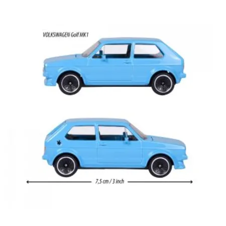 Majorette Vintage VW Golf MK1, blue