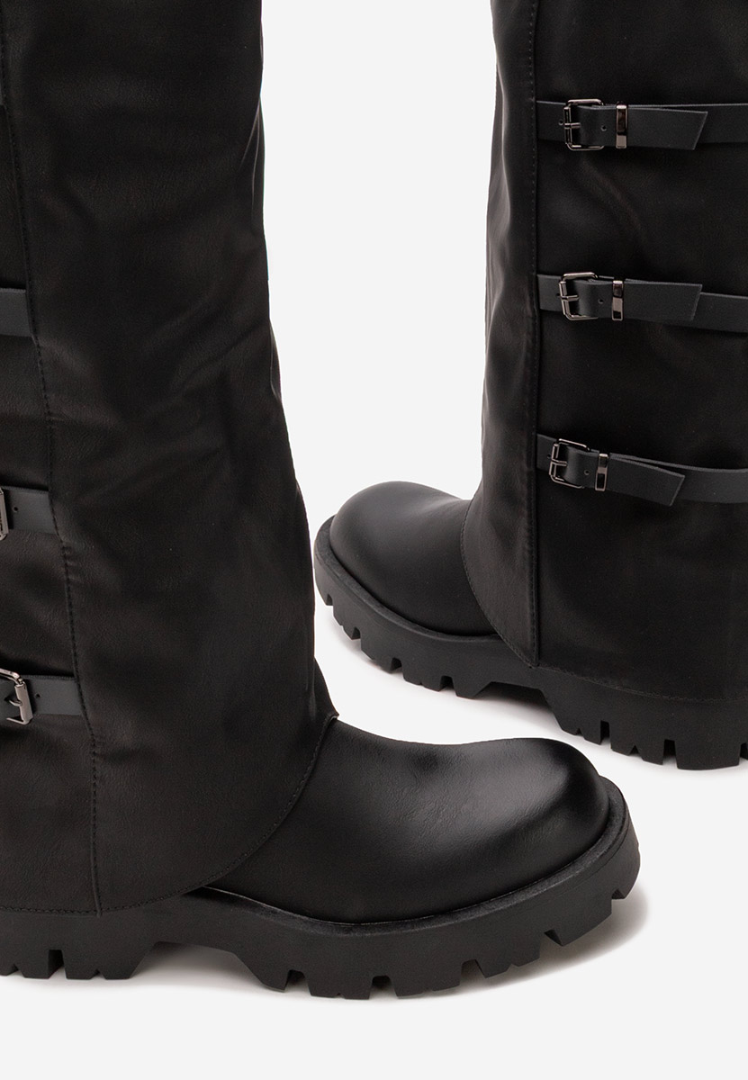 Bottes femme noires Riania