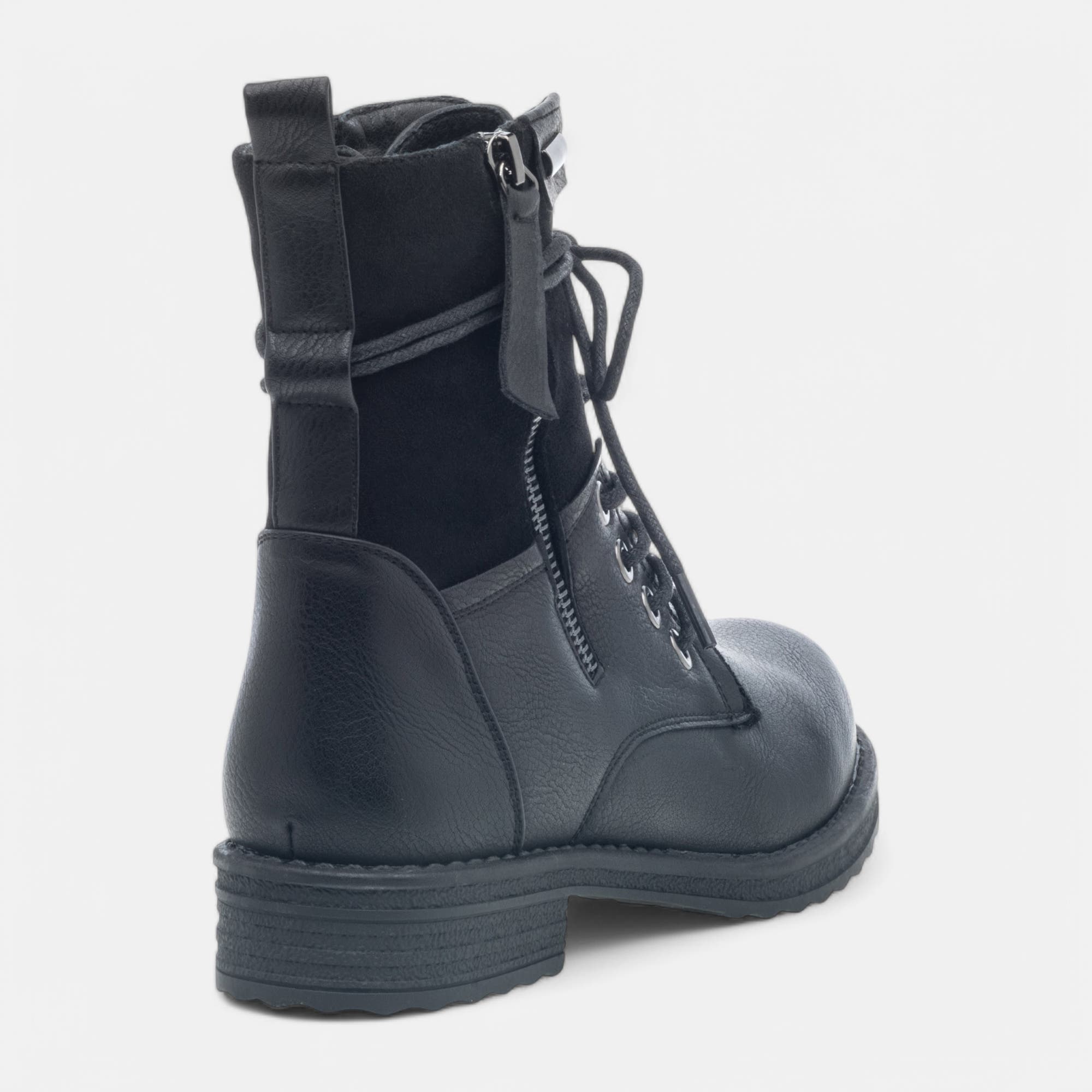 Bottines à lacets Femme noir