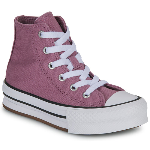 Converse - CHUCK TAYLOR ALL STAR EVA LIFT PLATFORM FELINE FLORALS - Violet