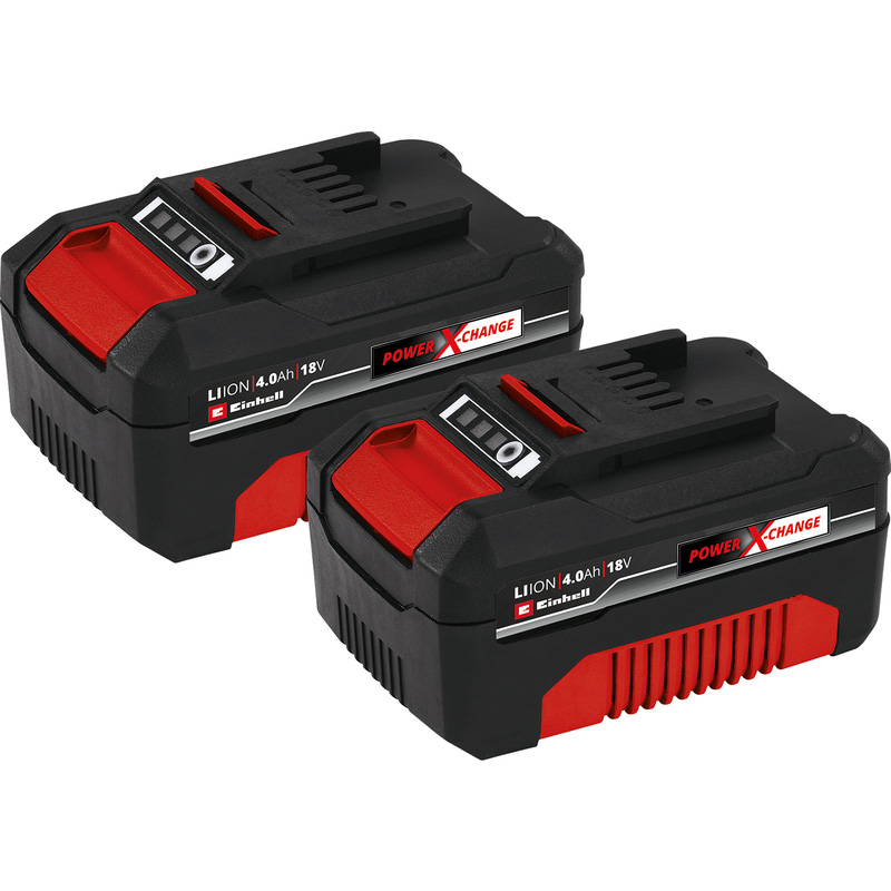 Einhell Li-ion accu 18V - 2x 4,0Ah Duo pack