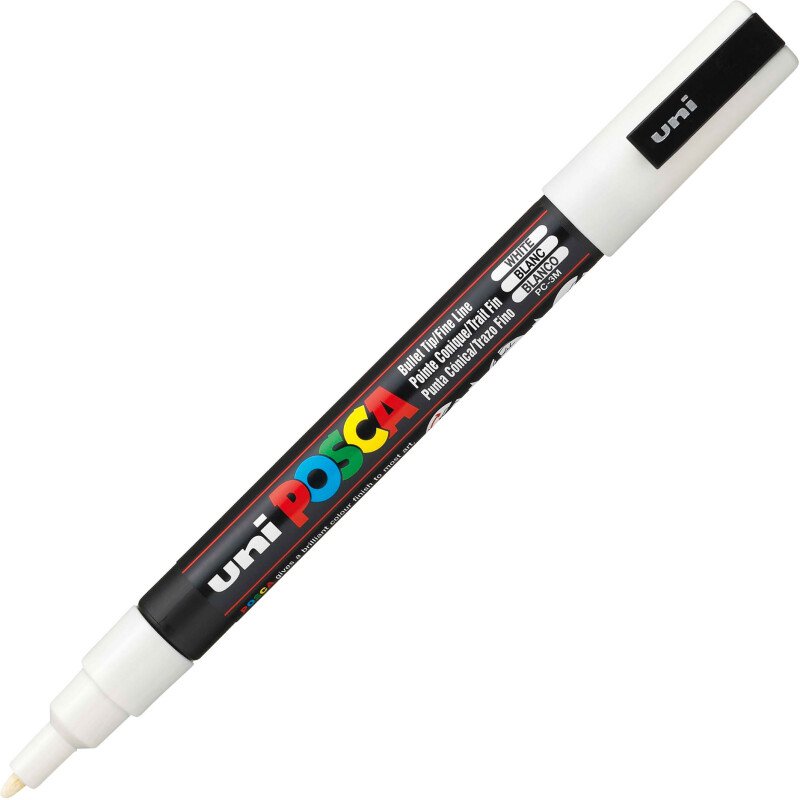 Marqueur Posca PC3M pointe moyenne de 0,9 à 1,3 mm