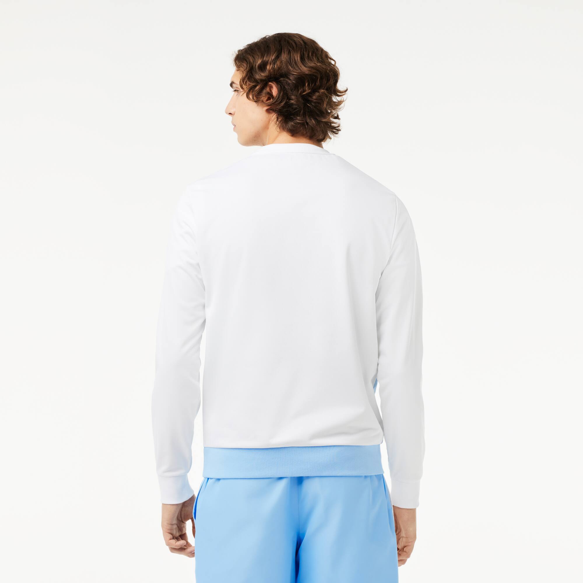 Ripstop Tennis Sweatshirt Sweatshirts - Weiss - Lacoste - Herren