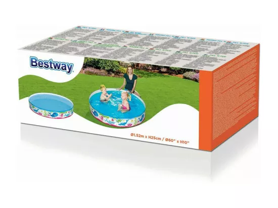 Piscine pataugeoire hors sol ronde Fill\'n\'Fun - 152 x 25 cm