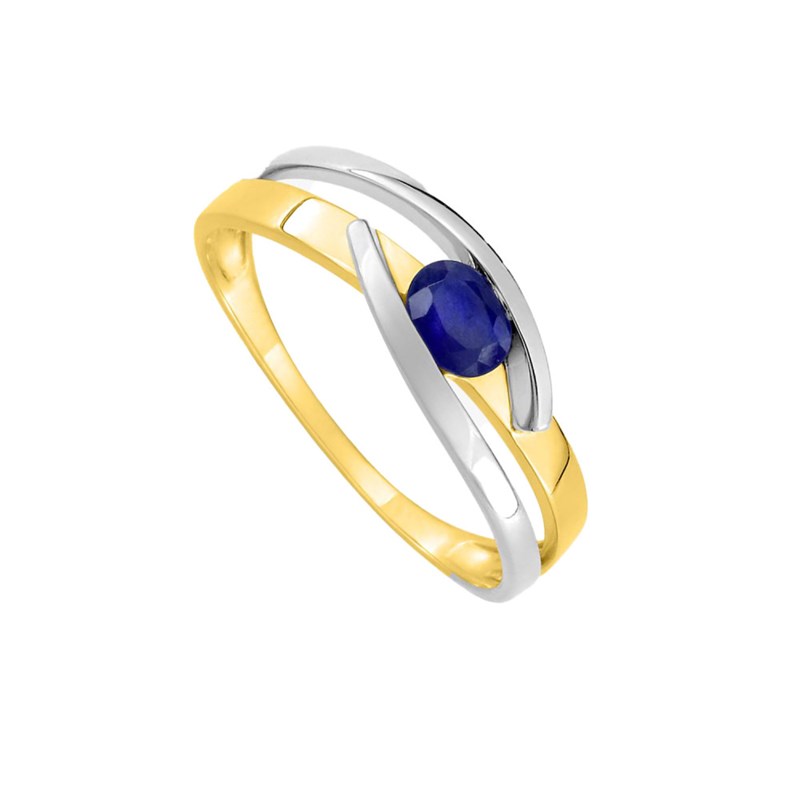 Bague femme - Saphir - Or 18 Carats