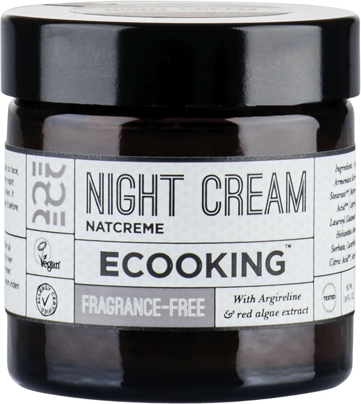 ECOOKING Night Cream Fragrance Free - 50 ml
