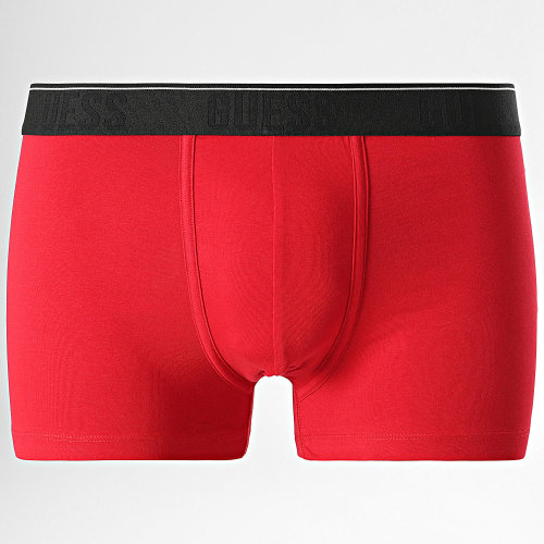Lot De 3 Boxers U3BG25 Noir Rouge