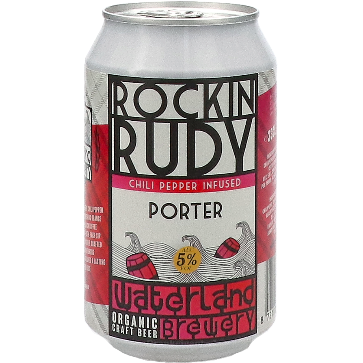 Waterland Rockin Rudy Chili Pepper Infused Porter 33 cl