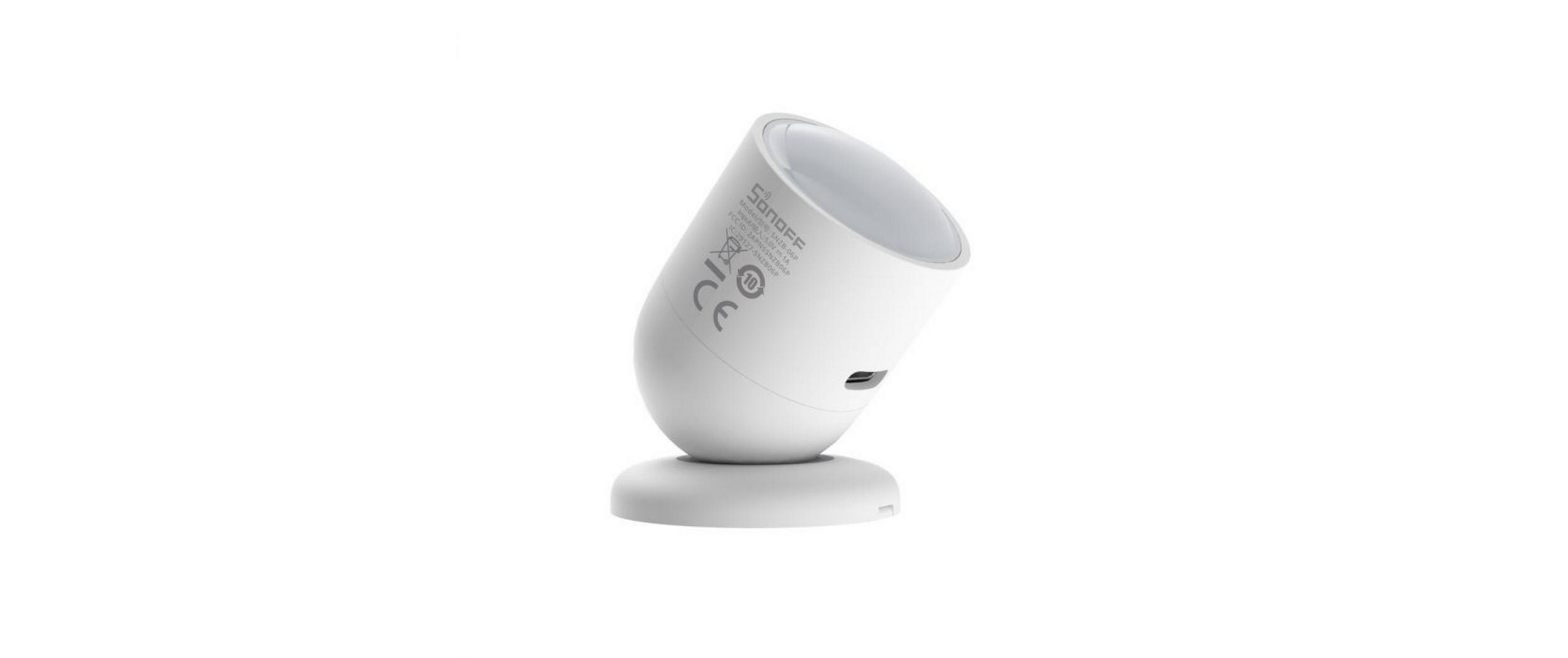 Bewegungsmelder ZigBee SNZB-06P DC 5 V 1A USB-C, 4 mBewegungssensor für Innenräume