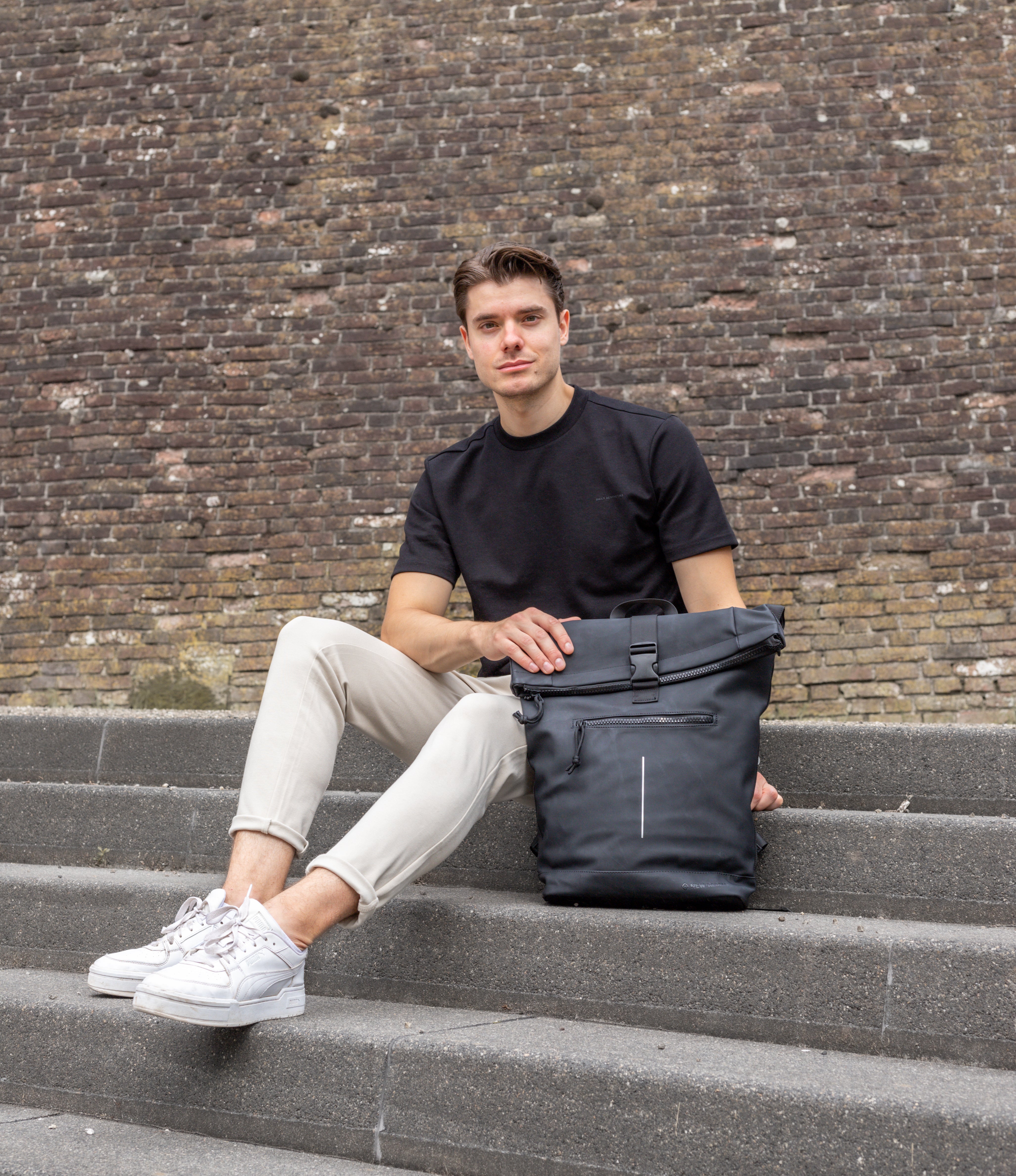 Waterafstotende rugzak 'Mart' wit 16L Wit