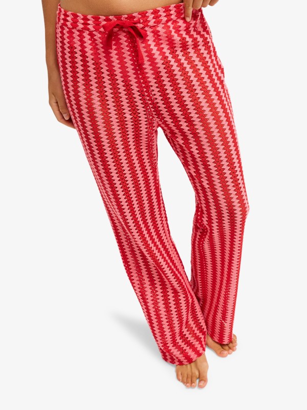 Moana Story Pantalon léger Rouge Femme