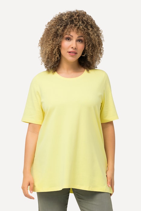 T-Shirt, A-Linie, Rundhalsausschnitt, Halbarm
