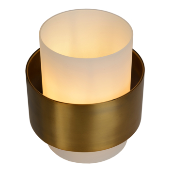 Lucide FIRMIN tafellamp Ø 20 cm mat goud / Messing