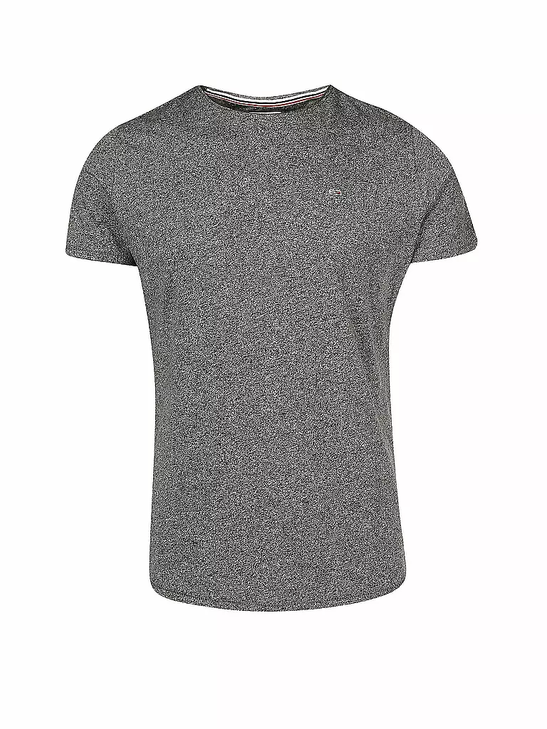 TOMMY JEANS T-Shirt Slim Fit JASPER grau
