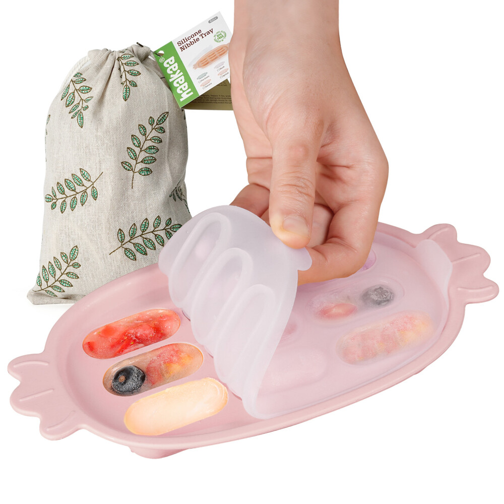 Haakaa Siliconen vorm Bakken & Invriezen Blush