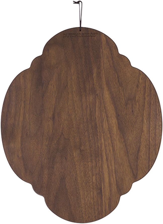 DutchDeluxes Breakfast Board Oval - Walnut Solid walnut
