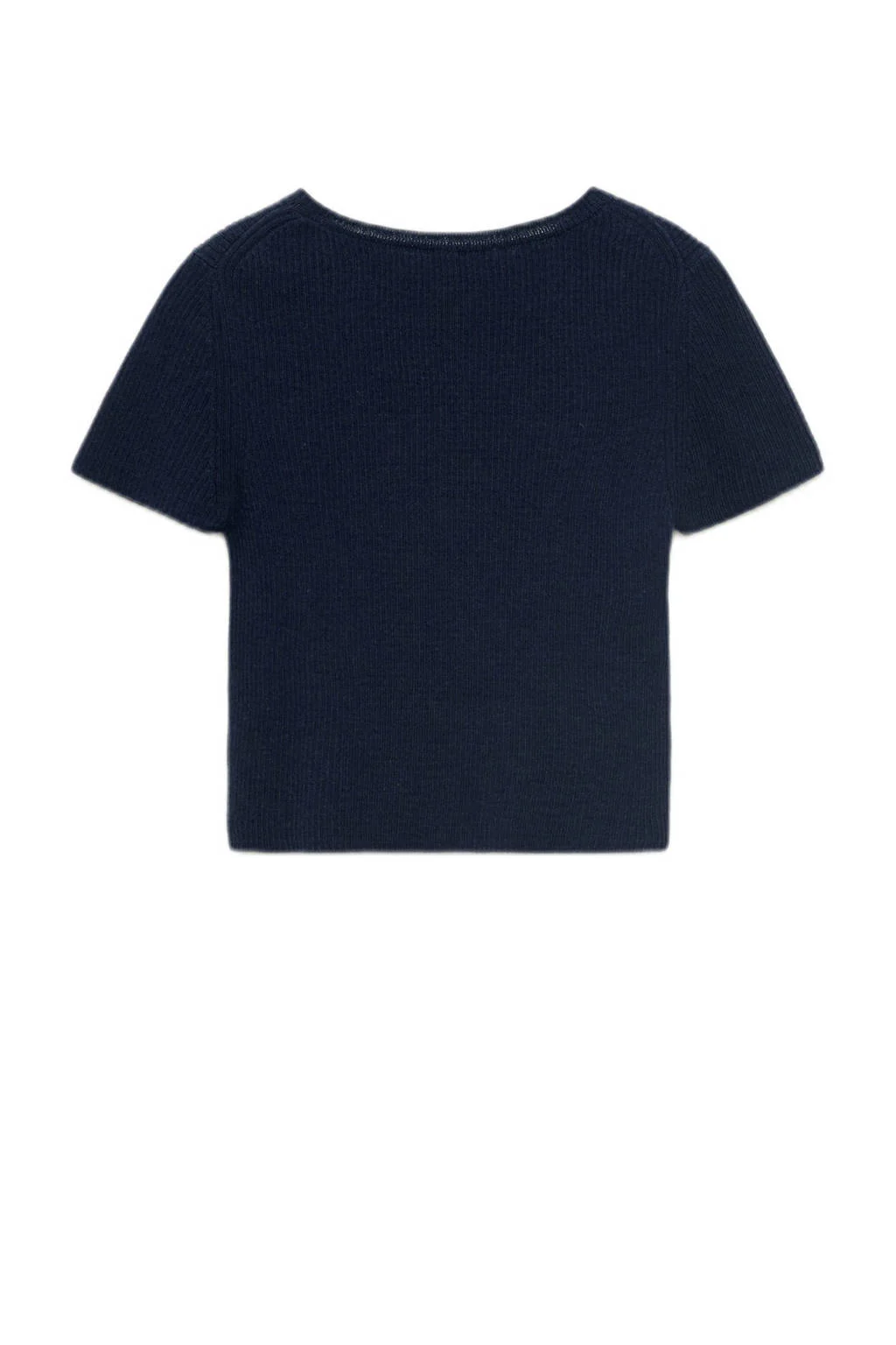 Mango Kids T-shirt donkerblauw