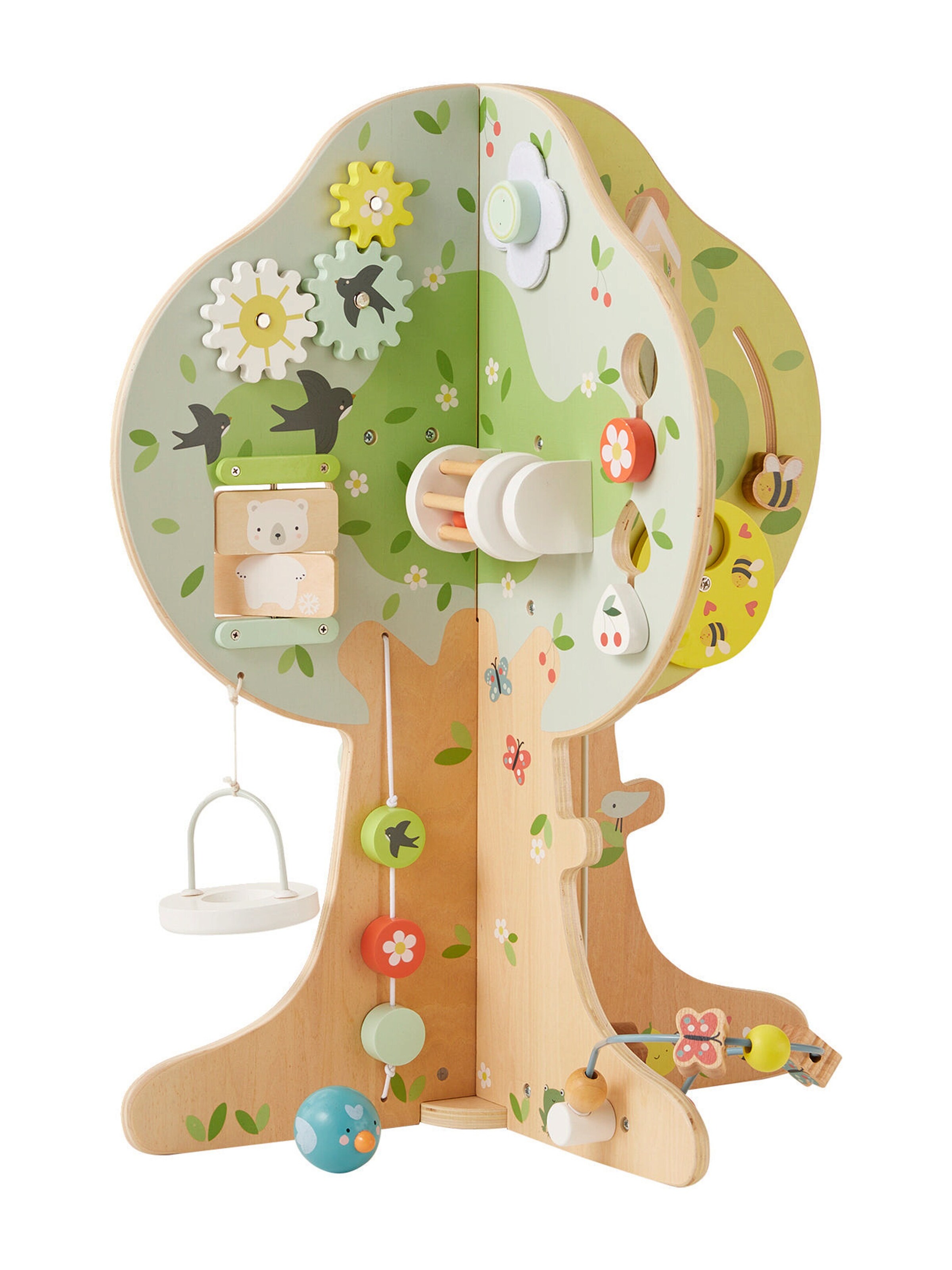 Vertbaudet Activity-Baum VIER JAHRESZEITEN, Holz FSC® mehrfarbig