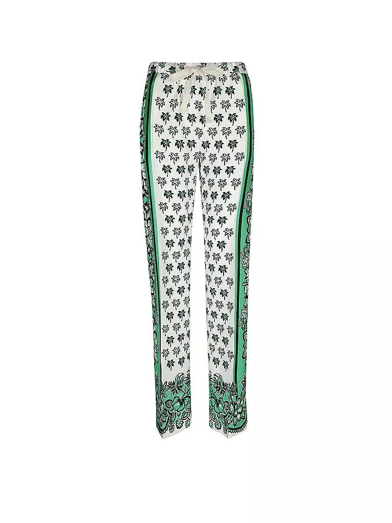 RED Valentino Seidenhose weiss