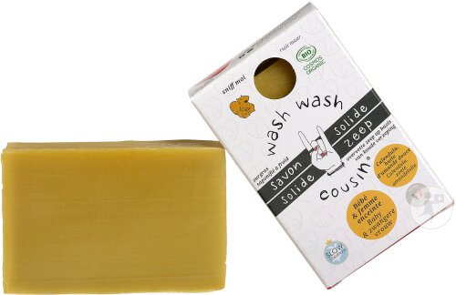 Wash Wash Cousin Savon Solide Bébé Et Femme Enceinte 100g