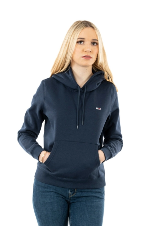 Sweat tommy jeans regular fleece c87 twilight navy