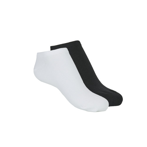DIM - DIM SOCQUETTE COTON PACK X4 - Blanc/Noir