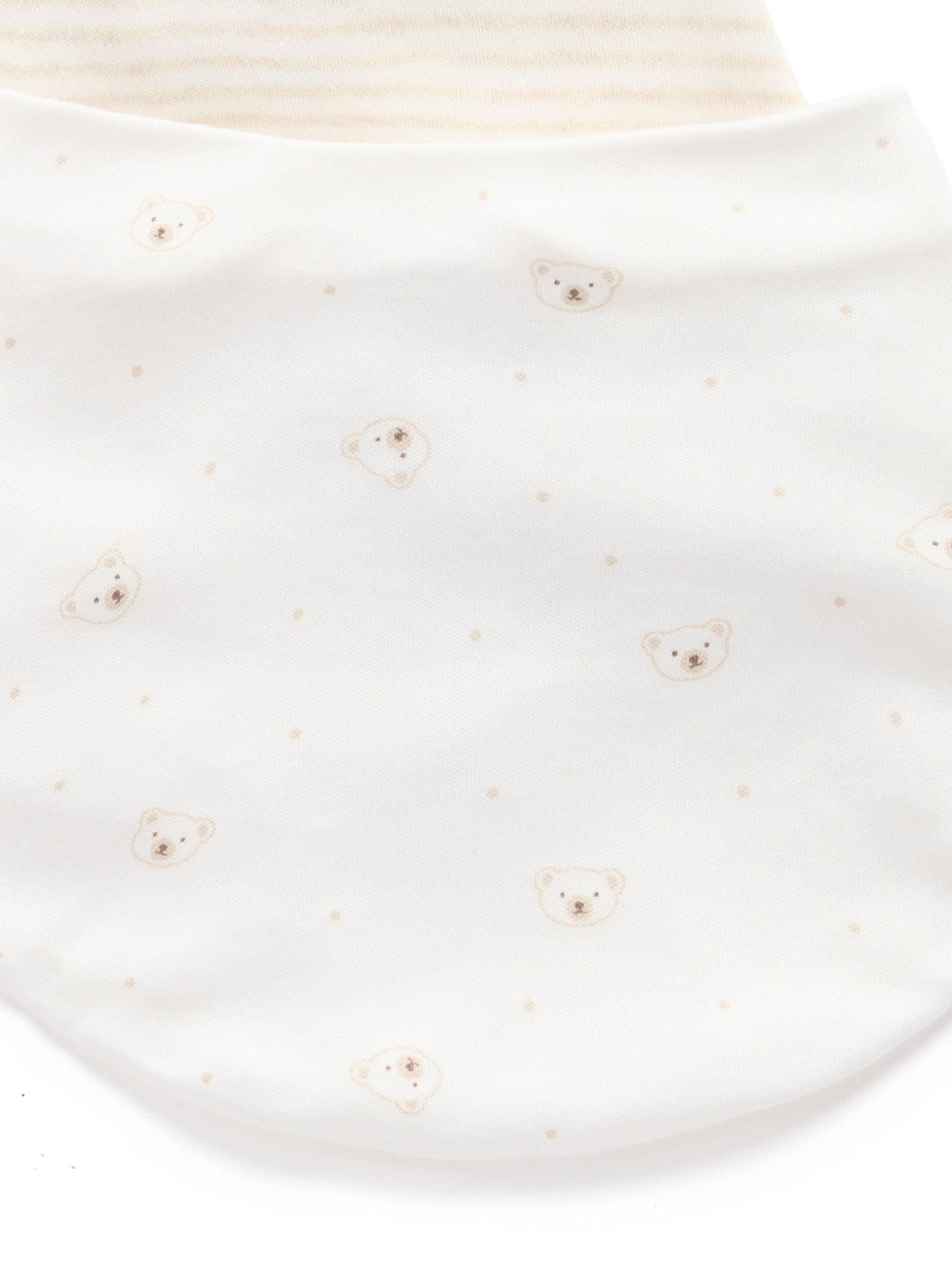 Natuurlijk - Purebaby Essential Dribble Bibs 2 Pack