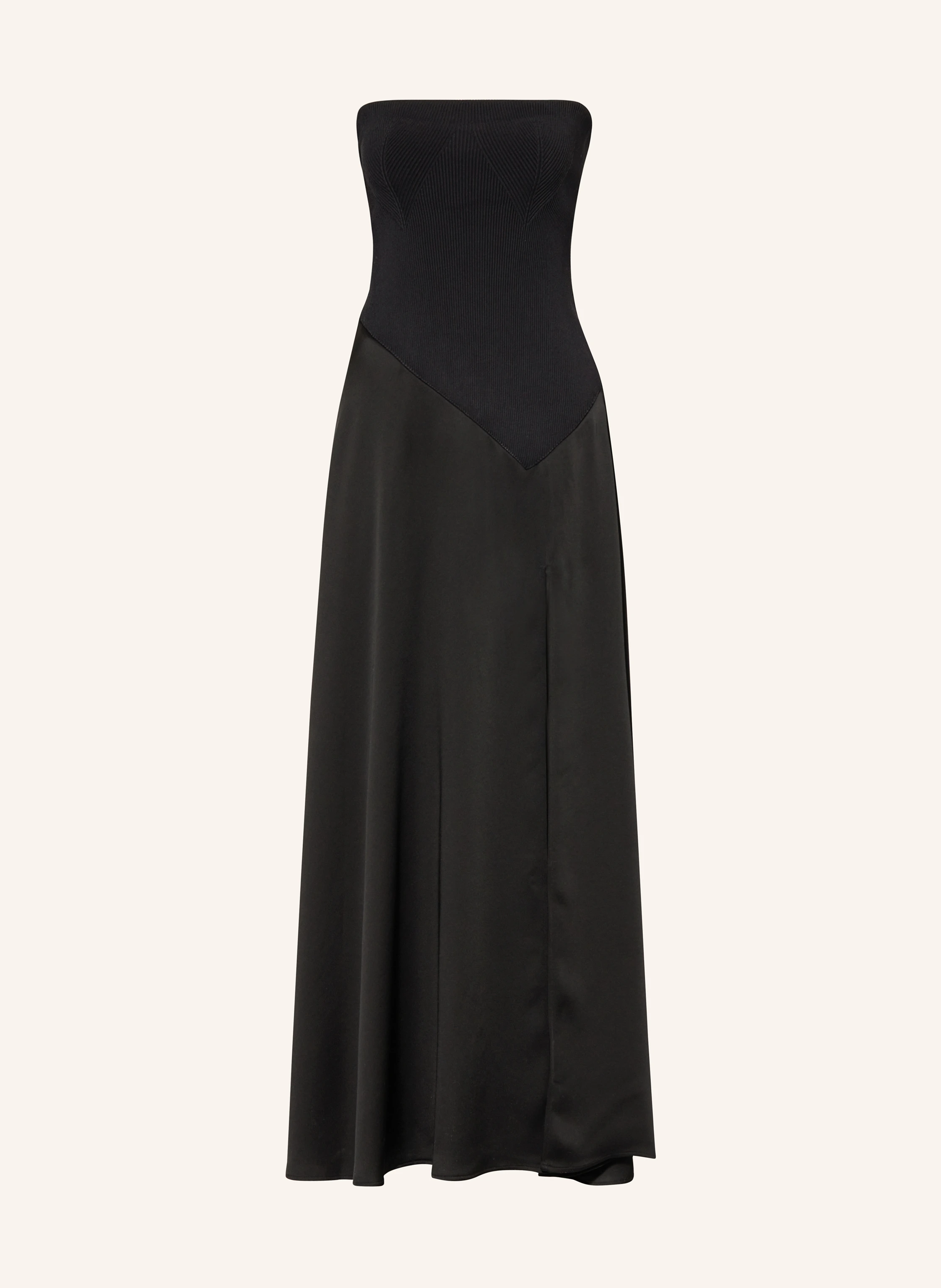 SIMKHAI Abendkleid KORY im Materialmix