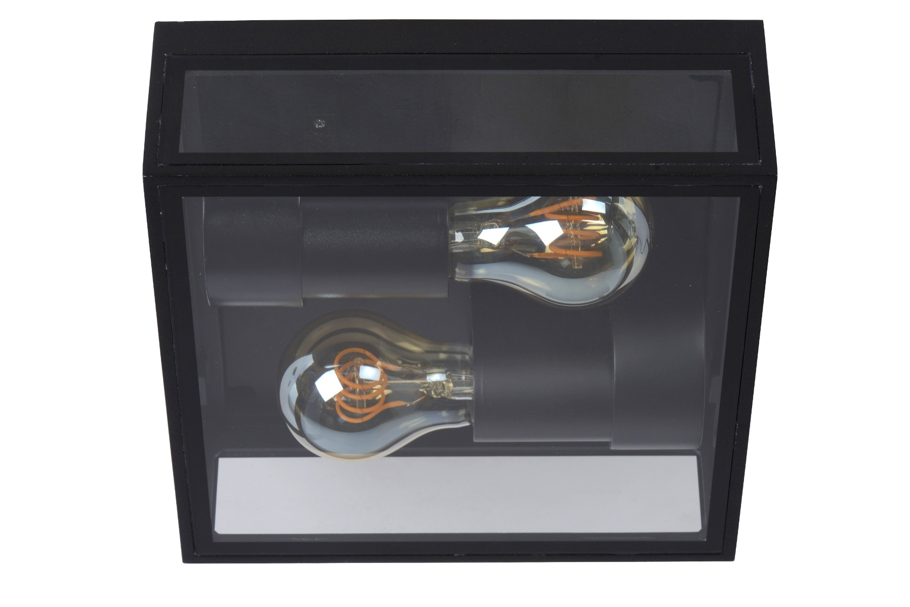 Lucide Dukan plafondlamp 30W 22x22cm zwart