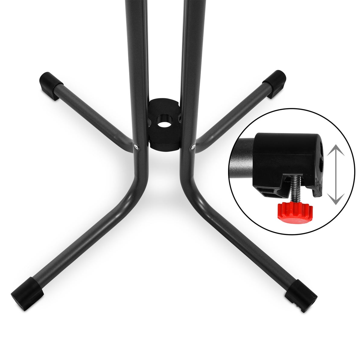 Beautissu Sylt statafel Ø 80 cm Grijs