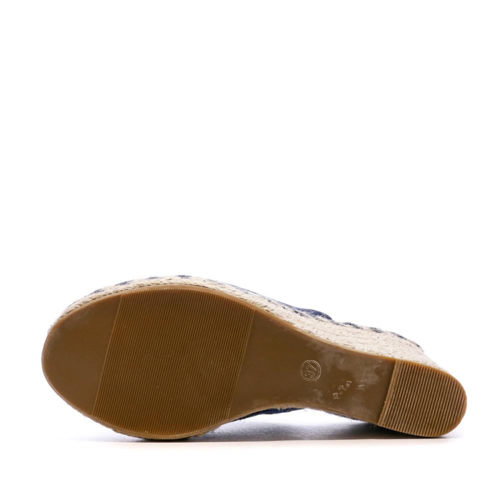 Beppi Sandales Compensées Marine Femme Beppi Wedge Slipper