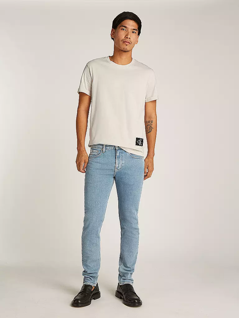 CALVIN KLEIN JEANS T-Shirt hellgrau