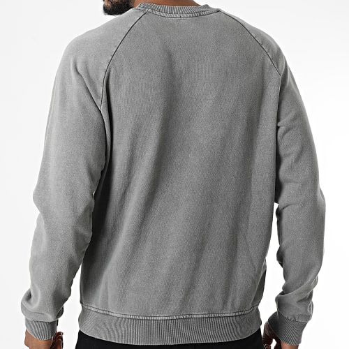 Sweat Crewneck D7418 Gris Anthracite