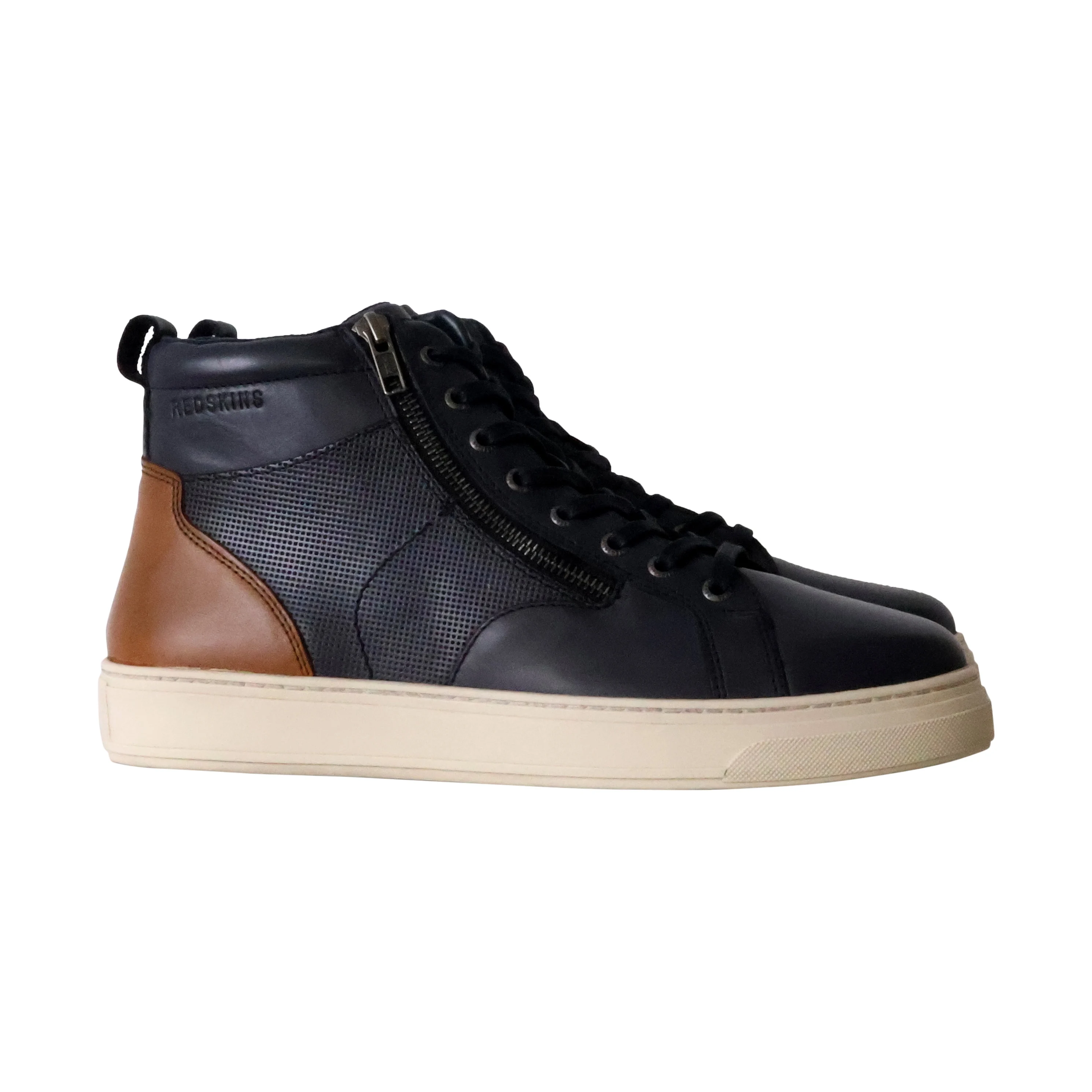 Basket montante cuirbillon | Bleu