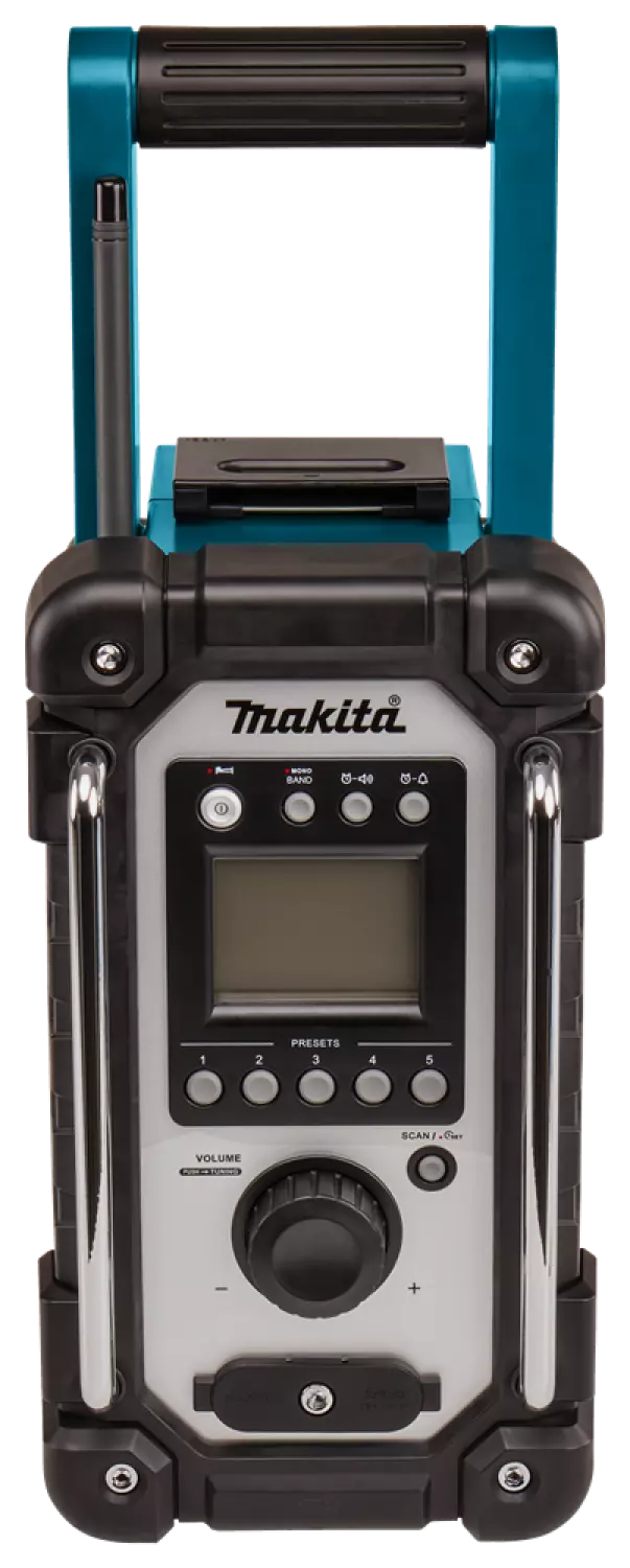 Makita DMR116 10,8 - 18V Li-ion Accu bouwradio - FM/AM - werkt op netstroom/accu