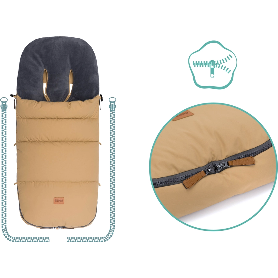 fillikid Winterfußsack Kinley Cappuccino