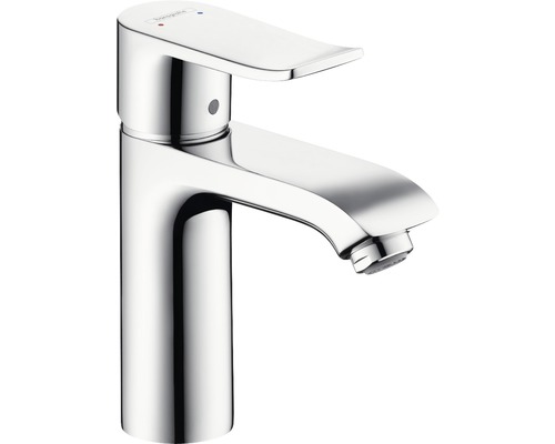 hansgrohe Metris 31080000 chroom wastafelmengkraan inclusief afvoergarnituur