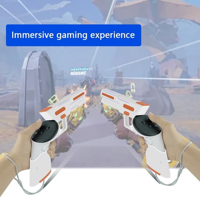 Meta Quest 3 VR Gaming Accessories Gun Shooting Controller Cover