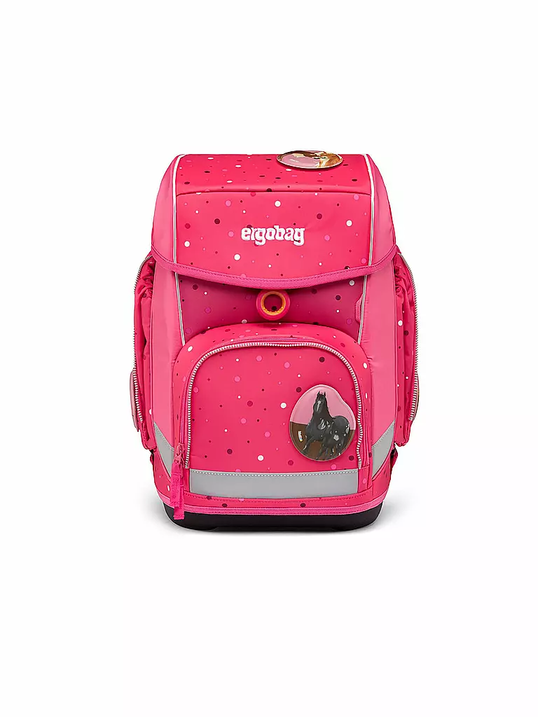 ERGOBAG Schultaschen Set 5tlg Cubo - Urlaub auf dem ReitBärhof pink