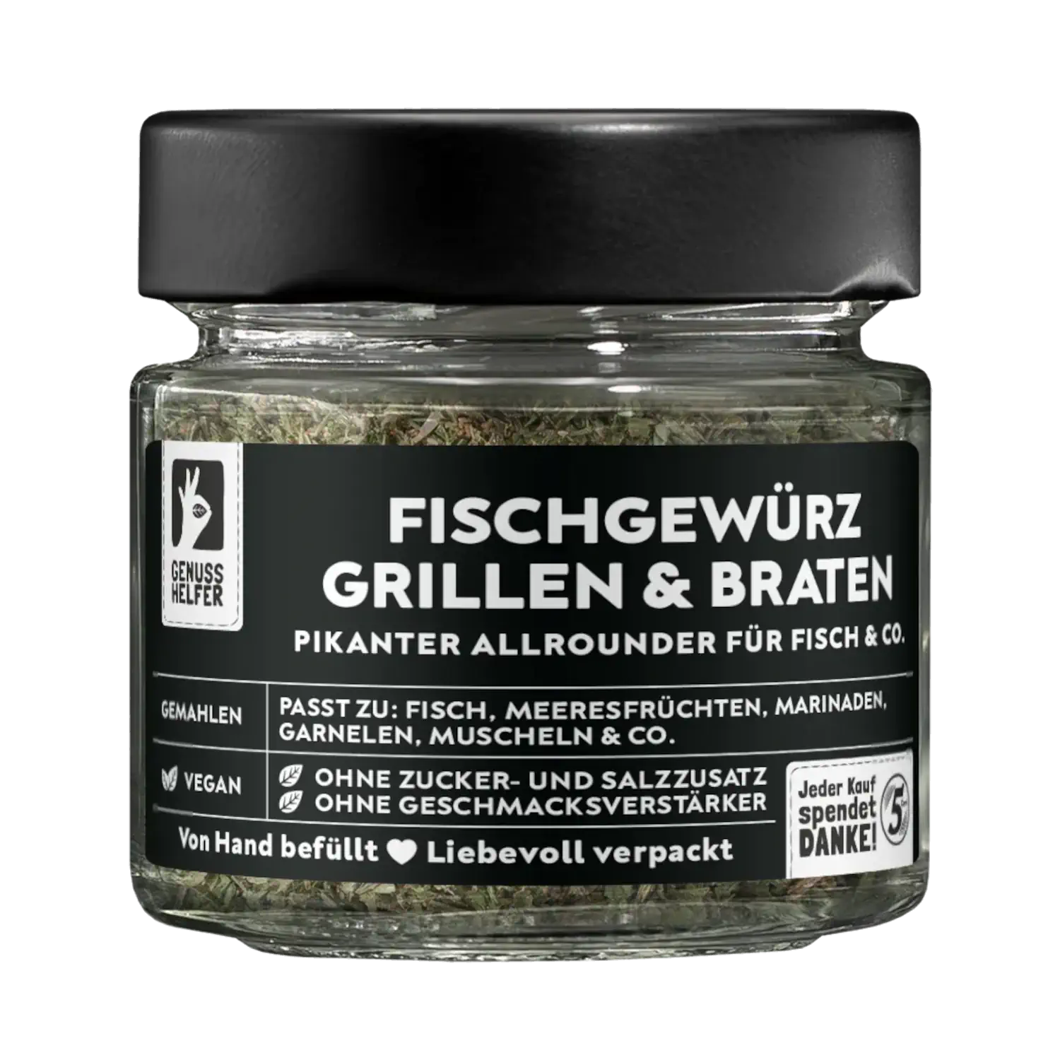 Fischgrill- und Bratgewürz, gemahlen, im Glas