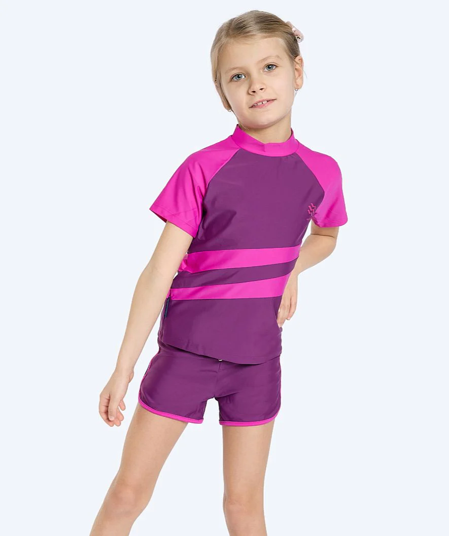 Watery UV-badeshorts til børn - Manami - Lilla